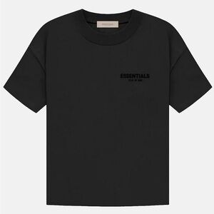 Essentials Black Short Sleeve Tee